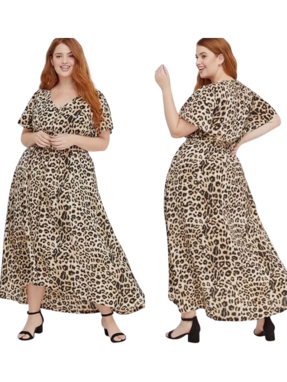 Beauticurve X Lane Bryant Animal Print Hi-Lo Size 24